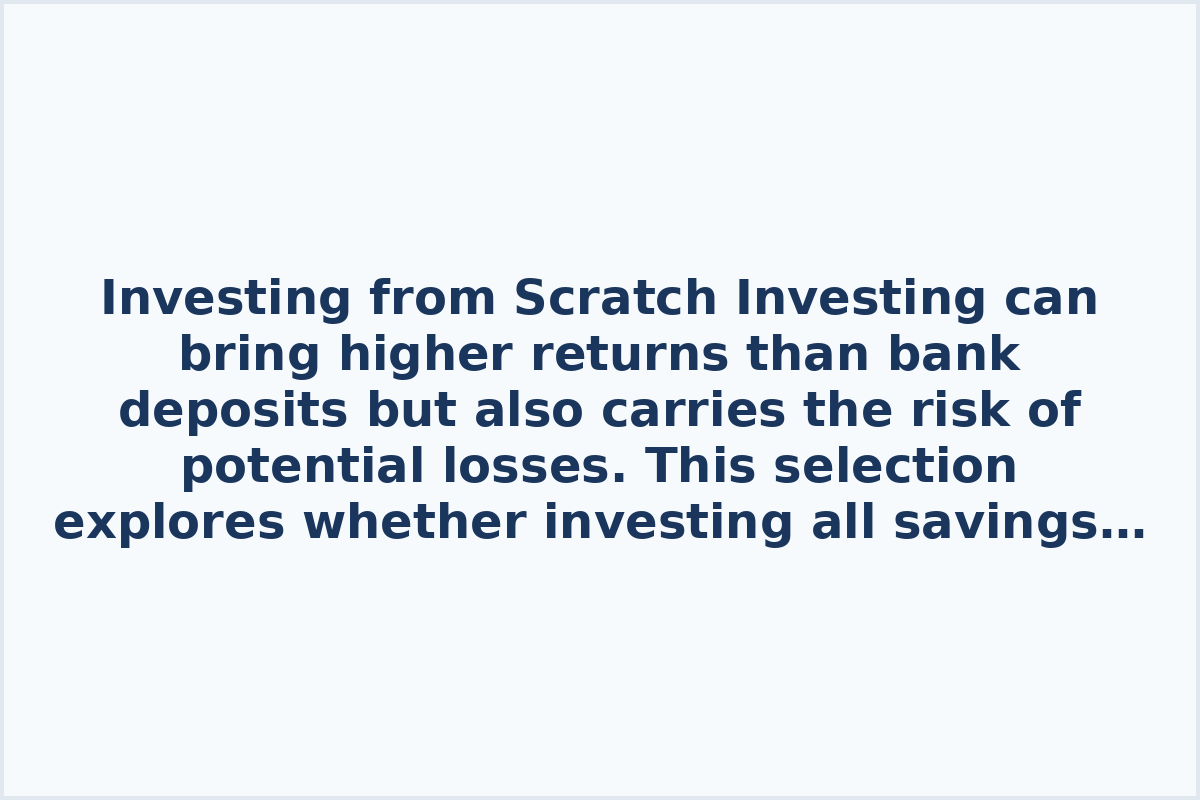Investing from Scratch
