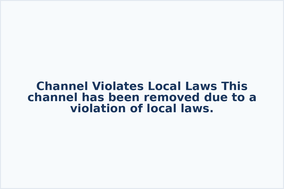 Channel Violates Local Laws