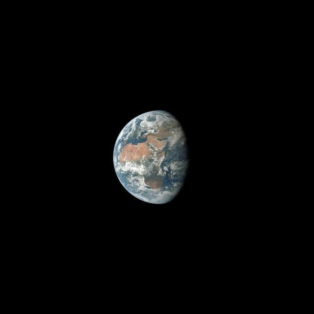 Iconic Earth Image Captured During Apollo 11 Mission