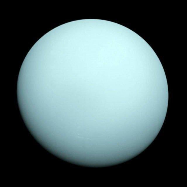 Uranus Revealed by Voyager-2 in 1986