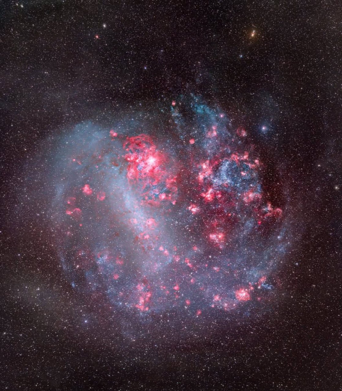 A Glimpse into the Large Magellanic Cloud!