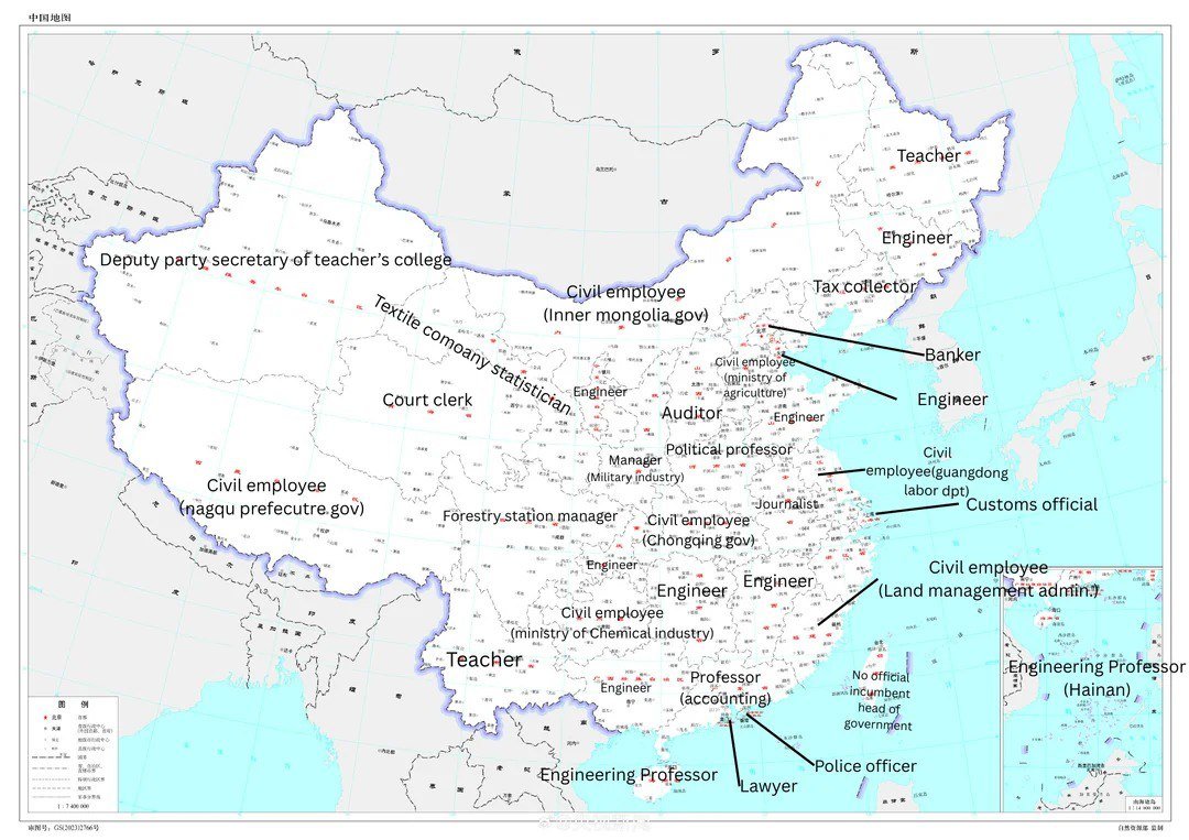 Careers of Provincial Leaders in China
