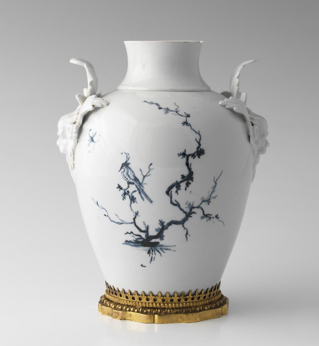 Antique Vase Showcased at Moscow Kremlin Museums

An antique vase from the 1750s, originating from the Imperial Porcelain Factory in St. Petersburg, Russia, is currently on display at the Moscow Kremlin Museums. The vase, standing at a height of 24.5 cm, is crafted from porcelain and bronze, featuring intricate underglaze painting, casting, carving, and sculptural modeling techniques.

This historical piece serves as a testament to the exquisite craftsmanship of the era, showcasing the artistry and skill of the artisans from that period. The vase's detailed design and delicate workmanship provide a glimpse into the artistic techniques and styles prevalent during the 18th century. Visitors to the museum can admire this remarkable artifact as part of the ongoing exhibition, appreciating its historical significance and aesthetic beauty.